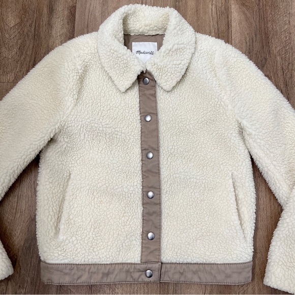 Madewell Sherpa Portland Jacket - Picture 9 of 12